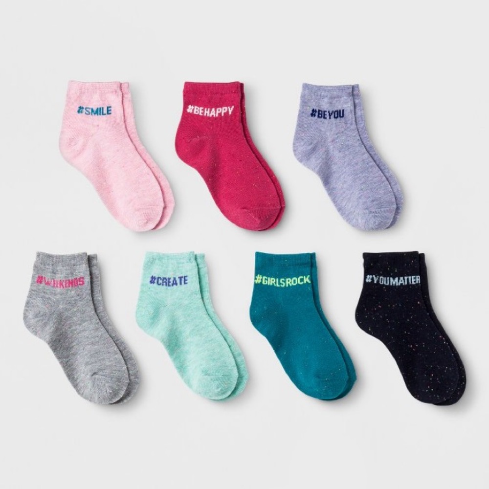 Girls ankle socks Cat & Jack NEW! J192